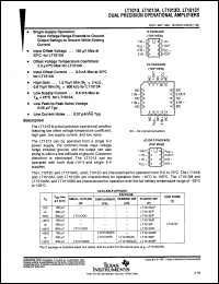 Click here to download LT1013CL Datasheet