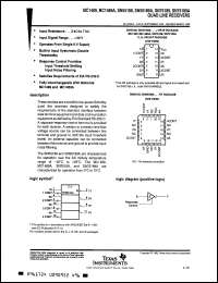 Click here to download MC1489ANSLE Datasheet