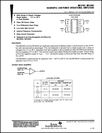 Click here to download MC3303J Datasheet