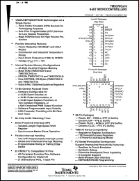 Click here to download TMS370C010ANA Datasheet