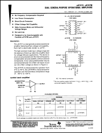 Click here to download UA747CL Datasheet