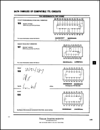 Click here to download SNJ54186W Datasheet