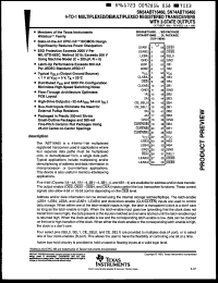 Click here to download SN54ABT16460WD Datasheet