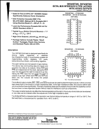 Click here to download SN54ABT845FK Datasheet