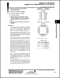 Click here to download SN54ALS1242FH Datasheet