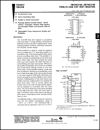 Click here to download SN74ALS166FN Datasheet