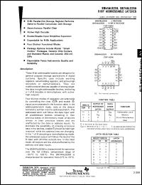 Click here to download SN74ALS259FN Datasheet