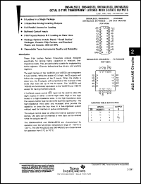 Click here to download SNC54ALS533FH Datasheet