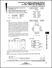 Click here to download SNC54AS114J Datasheet