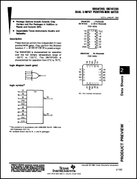 Click here to download SN54F260FK Datasheet