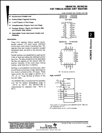 Click here to download SN54HC195J Datasheet