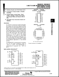 Click here to download SNJ54HC237FH Datasheet