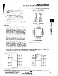 Click here to download SNJ54HC239FK Datasheet