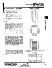 Click here to download SN54HC373FH Datasheet