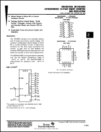 Click here to download SN74HC4060FH Datasheet