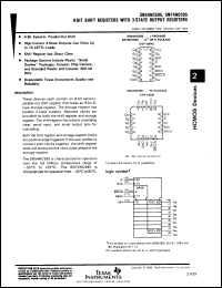 Click here to download SNC54HC595FH Datasheet