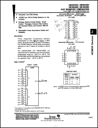 Click here to download SN54HC684FH Datasheet