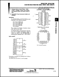 Click here to download SNJ54HC7006FK Datasheet