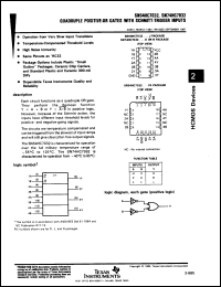 Click here to download SN74HC7032NP1 Datasheet