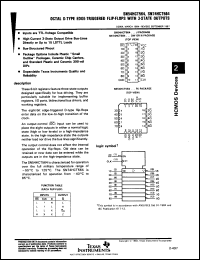 Click here to download SN74HCT564J Datasheet