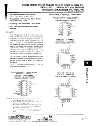 Click here to download SN74123NP1 Datasheet