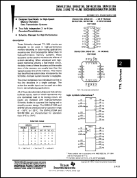 Click here to download SN54LS139W Datasheet