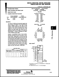 Click here to download SN74LS165AJ4 Datasheet