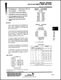 Click here to download SNJ54LS261FK Datasheet