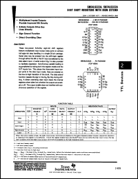 Click here to download SNJ54LS322AW Datasheet