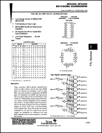 Click here to download SNC54LS445J Datasheet
