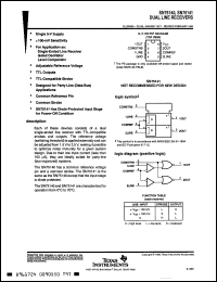 Click here to download SN75141PSLE Datasheet