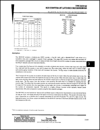 Click here to download SN74142N1 Datasheet