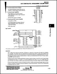 Click here to download SNJ54143W Datasheet