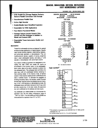 Click here to download SNC54LS259BJ Datasheet