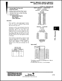 Click here to download SNJ54273J Datasheet