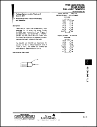 Click here to download SN7460NP3 Datasheet