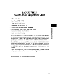 Click here to download SN74ACT8832AGB Datasheet