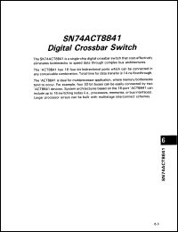 Click here to download SN74ACT8841AGC Datasheet