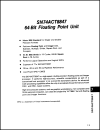 Click here to download SN74ACT8847-40GB Datasheet