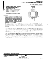 Click here to download SN74ALS2442FN Datasheet