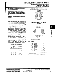 Click here to download SNC54LS113AW Datasheet