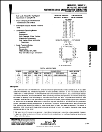 Click here to download SNC54LS181J Datasheet