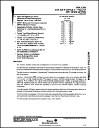 Click here to download SN74LVC843PW Datasheet