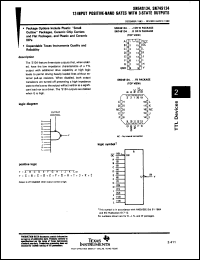 Click here to download SNJ54S134FK Datasheet