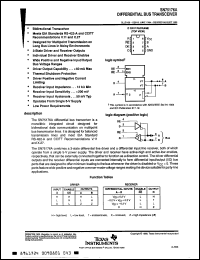 Click here to download SN75176N3 Datasheet