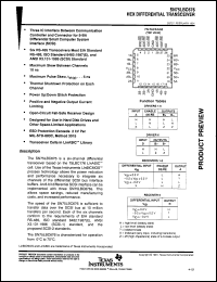 Click here to download SN75LBC676FN Datasheet