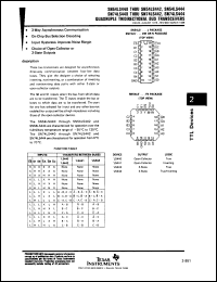 Click here to download SNC54LS442J Datasheet