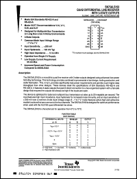 Click here to download SNJ55ALS193FK Datasheet