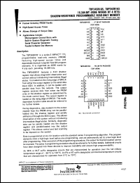 Click here to download TBP34SR167-30FN Datasheet
