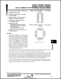 Click here to download TBP38SA030-25N Datasheet